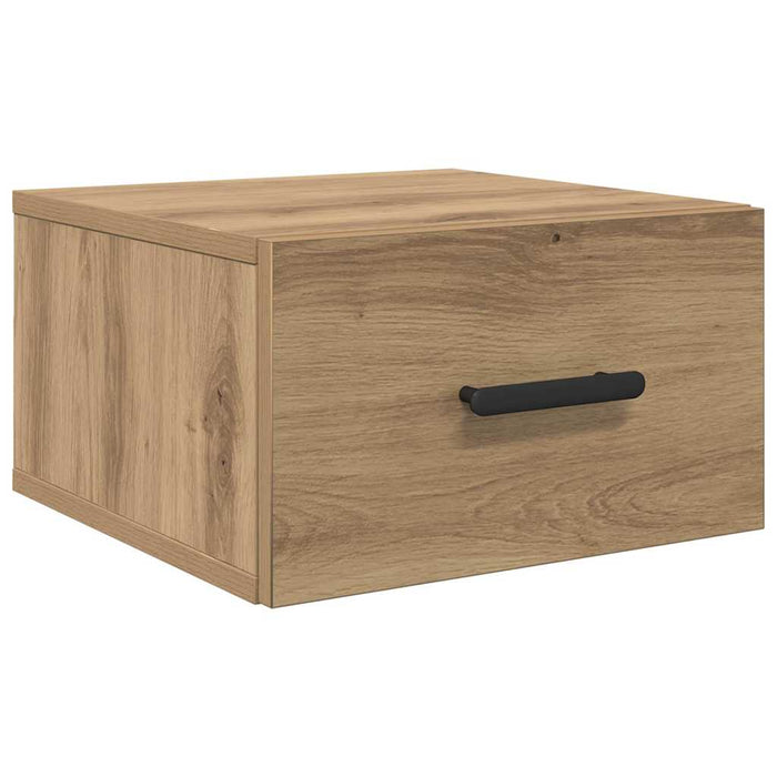 Dulap de noapte 2 pcs stejar artizanal 35 x 35 x 20 cm - WALTI WALTI