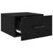 Dulap de noapte Stejar negru 35 x 35 x 20 cm Lemn compozit - WALTI WALTI