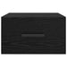 Dulap de noapte Pe perete 2 pcs Stejar negru 35 x 35 x 20 cm - WALTI WALTI