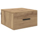 Dulap de noapte stejar artizanal 35 x 35 x 20 cm Lemn compozit - WALTI WALTI