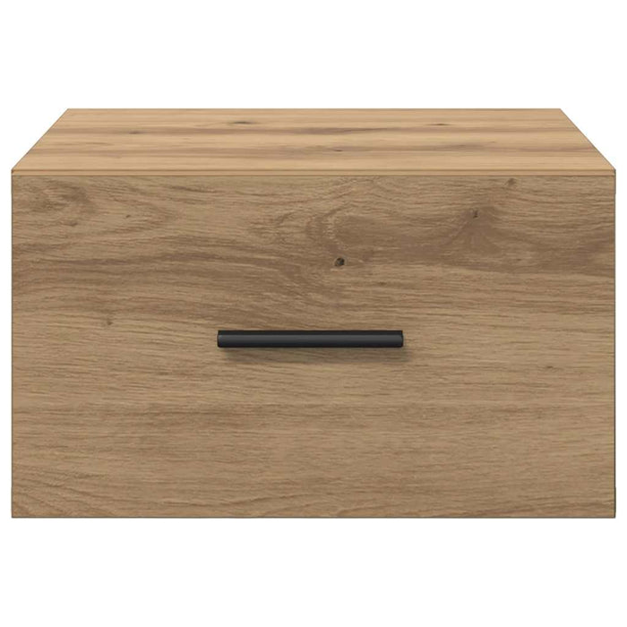Dulap de noapte stejar artizanal 35 x 35 x 20 cm Lemn compozit - WALTI WALTI