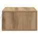 Dulap de noapte stejar artizanal 35 x 35 x 20 cm Lemn compozit - WALTI WALTI