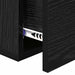 Dulap de noapte Stejar negru 35 x 35 x 20 cm Lemn compozit - WALTI WALTI