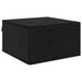 Dulap de noapte Stejar negru 35 x 35 x 20 cm Lemn compozit - WALTI WALTI