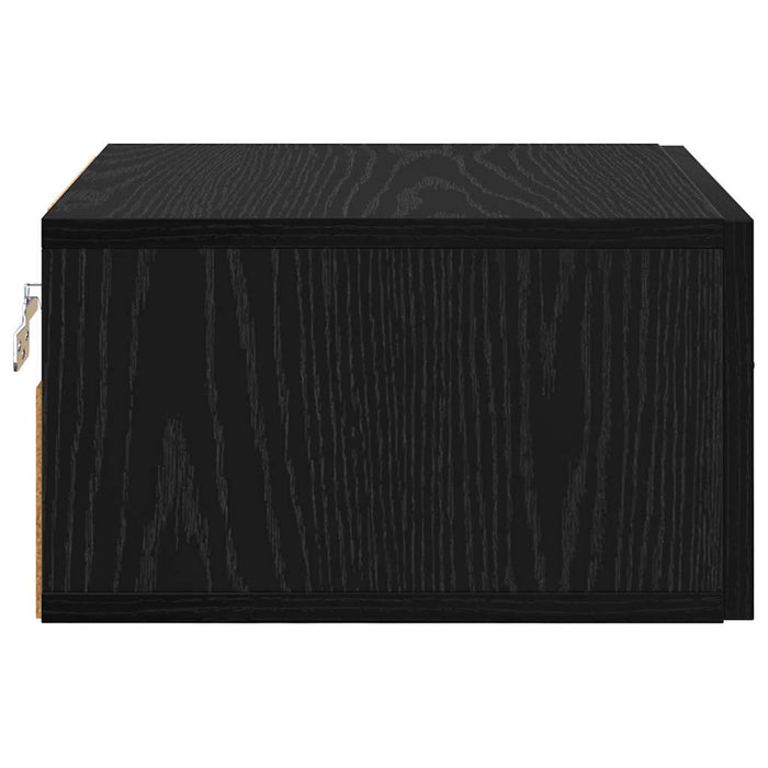 Dulap de noapte Stejar negru 35 x 35 x 20 cm Lemn compozit - WALTI WALTI