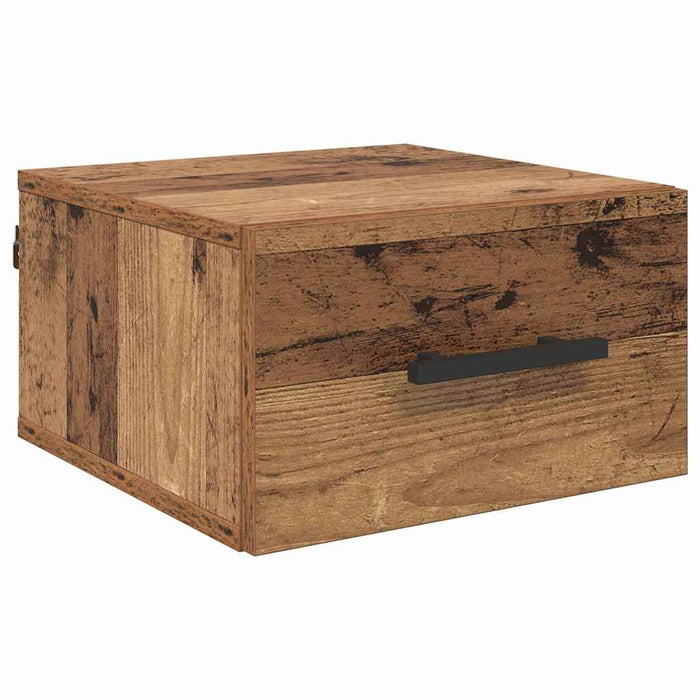 Dulap de noapte Lemn vechi 35 x 35 x 20 cm Lemn compozit - WALTI WALTI