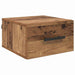 Dulap de noapte Lemn vechi 35 x 35 x 20 cm Lemn compozit - WALTI WALTI