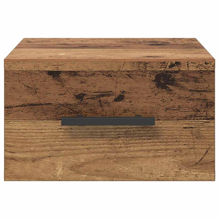 Dulap de noapte Lemn vechi 35 x 35 x 20 cm Lemn compozit - WALTI WALTI