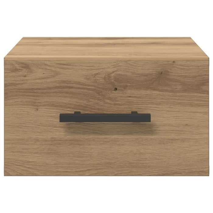 Dulap de noapte stejar artizanal 35 x 35 x 20 cm Lemn compozit - WALTI WALTI