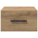 Dulap de noapte stejar artizanal 35 x 35 x 20 cm Lemn compozit - WALTI WALTI