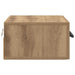 Dulap de noapte stejar artizanal 35 x 35 x 20 cm Lemn compozit - WALTI WALTI