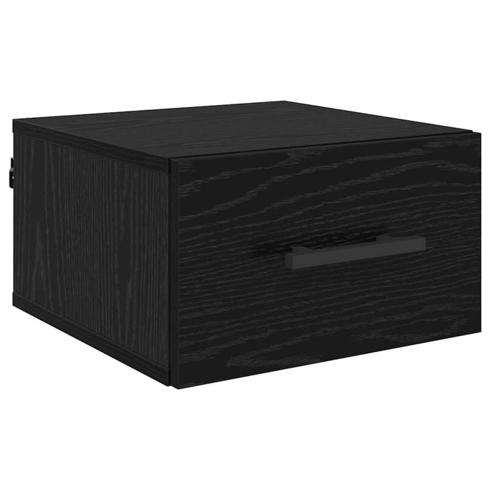 Dulap de noapte Stejar negru 35 x 35 x 20 cm Lemn compozit - WALTI WALTI