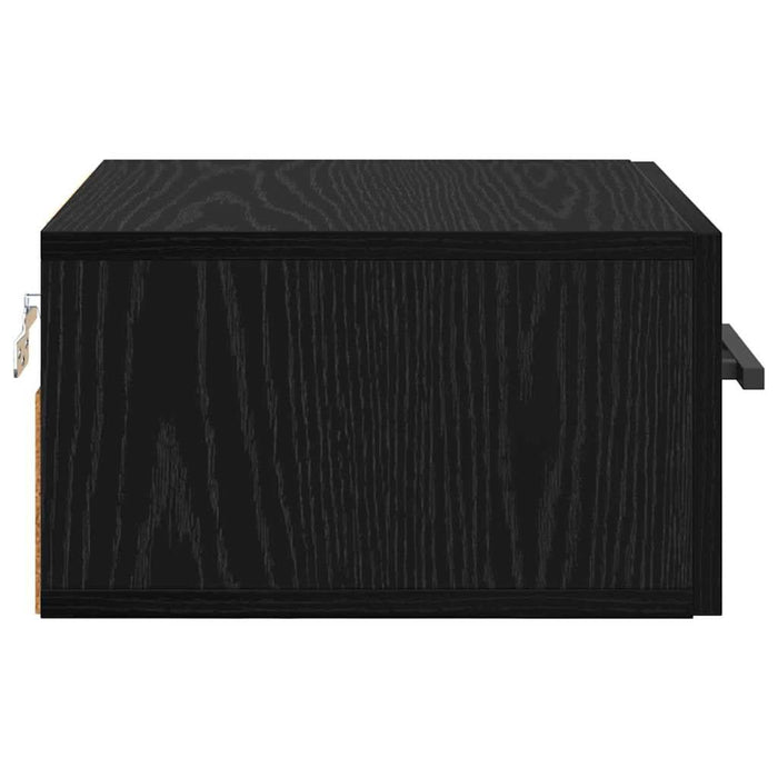 Dulap de noapte Stejar negru 35 x 35 x 20 cm Lemn compozit - WALTI WALTI
