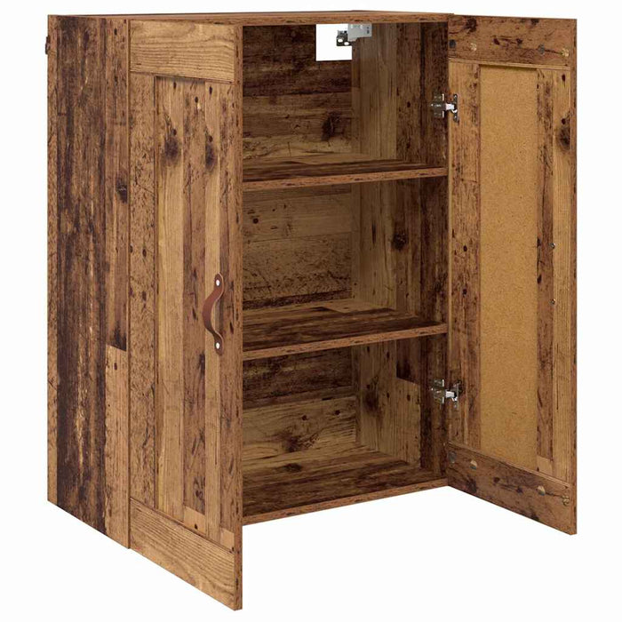 Dulap montat pe perete Lemn Vechi 69,5 x 34 x 90 cm - WALTI WALTI