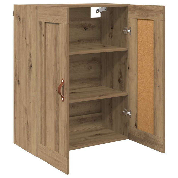 Dulap montat pe perete Stejar Artizanal 69,5 x 34 x 90 cm - WALTI WALTI