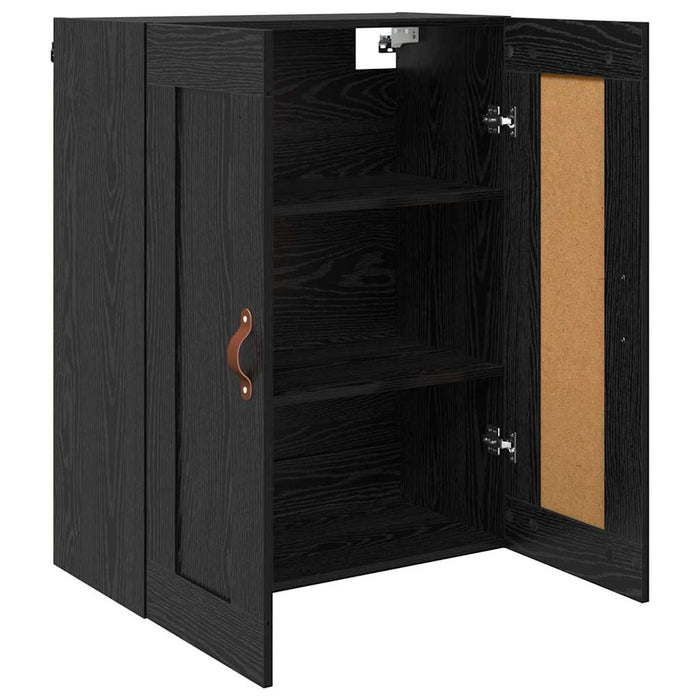 Dulap montat pe perete Stejar Negru 69,5 x 34 x 90 cm - WALTI WALTI