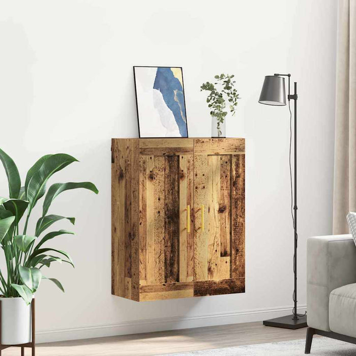 Dulap montat pe perete Lemn Vechi 69,5 x 34 x 90 cm - WALTI WALTI
