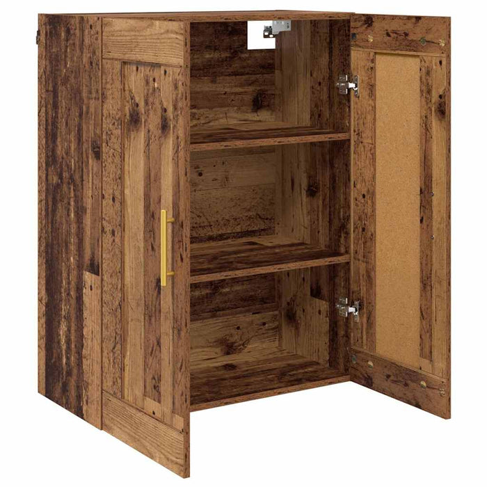 Dulap montat pe perete Lemn Vechi 69,5 x 34 x 90 cm - WALTI WALTI