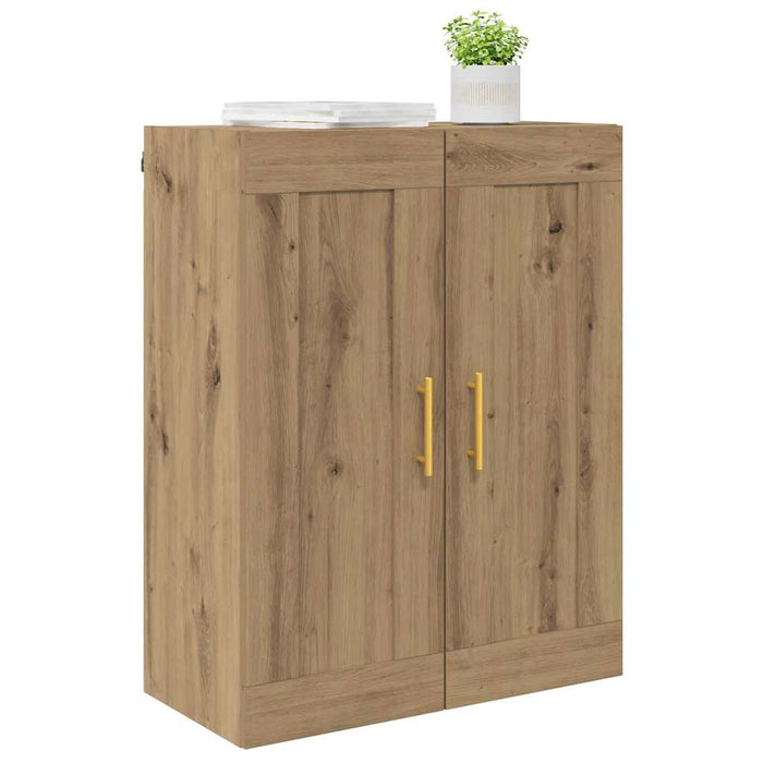 Dulap montat pe perete Stejar Artizanal 69,5 x 34 x 90 cm - WALTI WALTI