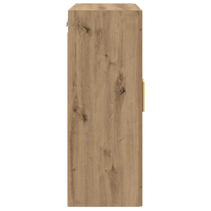 Dulap montat pe perete Stejar Artizanal 69,5 x 34 x 90 cm - WALTI WALTI