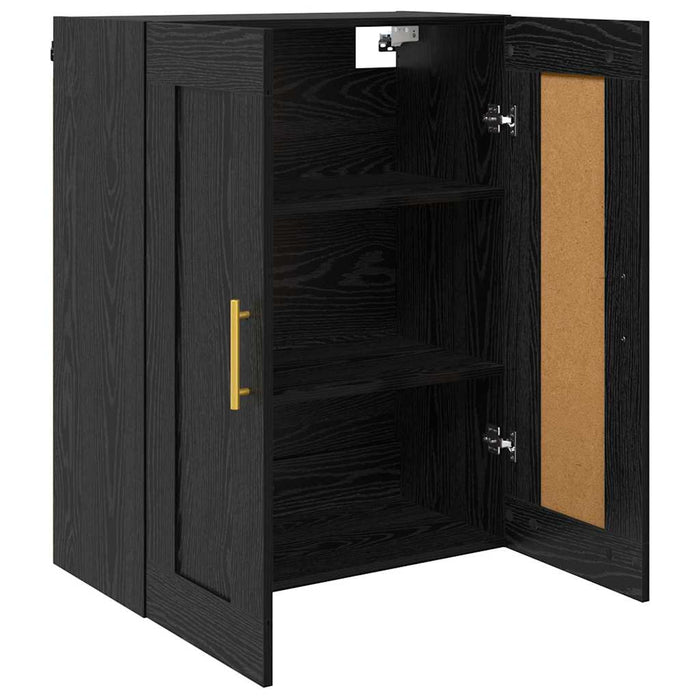 Dulap montat pe perete Stejar Negru 69,5 x 34 x 90 cm - WALTI WALTI