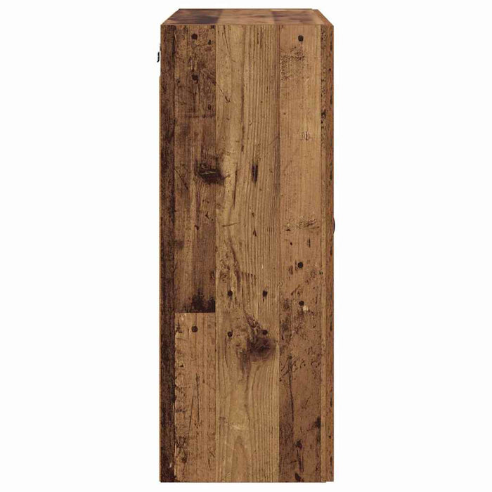 Dulap montat pe perete Lemn Vechi 69,5 x 34 x 90 cm - WALTI WALTI