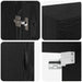 Dulap montat pe perete Stejar Negru 69,5 x 34 x 90 cm - WALTI WALTI