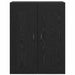 Dulap montat pe perete Stejar Negru 69,5 x 34 x 90 cm - WALTI WALTI