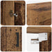 Dulap montat pe perete Lemn Vechi 69,5 x 34 x 90 cm - WALTI WALTI