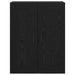 Dulap montat pe perete Stejar Negru 69,5 x 34 x 90 cm - WALTI WALTI