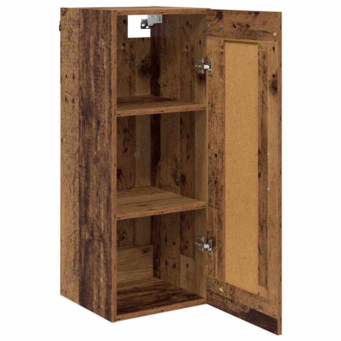 Dulap montat pe perete Lemn Vechi 34,5 x 34 x 90 cm - WALTI WALTI