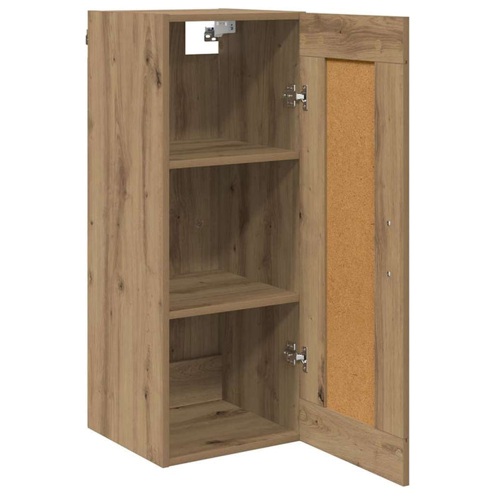 Dulap montat pe perete Stejar Artizanal 34,5 x 34 x 90 cm - WALTI WALTI