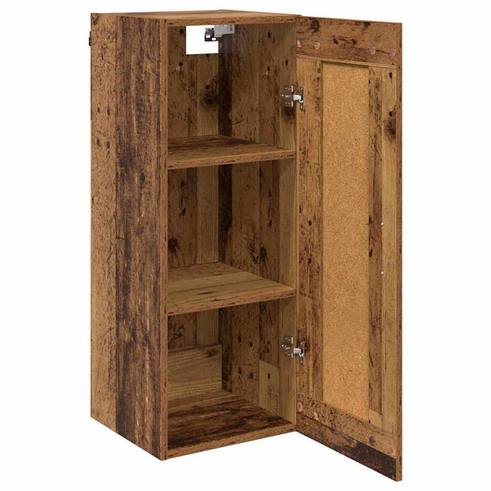 Dulap montat pe perete Lemn Vechi 34,5 x 34 x 90 cm - WALTI WALTI