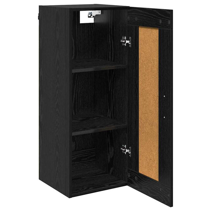 Dulap montat pe perete Stejar Negru 34,5 x 34 x 90 cm - WALTI WALTI