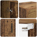 Dulap montat pe perete Lemn Vechi 34,5 x 34 x 90 cm - WALTI WALTI