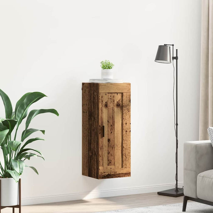 Dulap montat pe perete Lemn Vechi 34,5 x 34 x 90 cm - WALTI WALTI