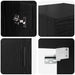Dulap montat pe perete Stejar Negru 34,5 x 34 x 90 cm - WALTI WALTI