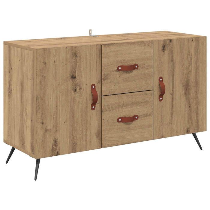 Bufet Stejar Artizanal 100 x 36 x 60 cm Lemn compozit WALTI