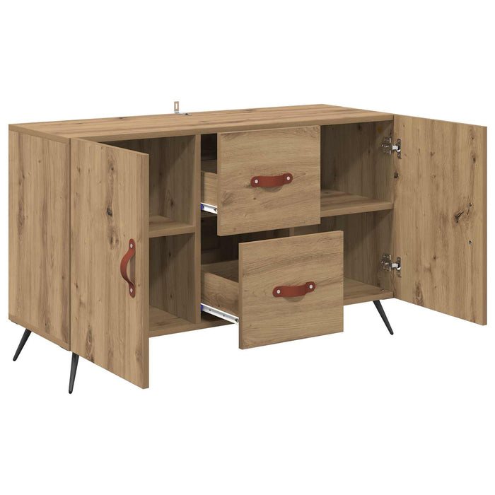 Bufet Stejar Artizanal 100 x 36 x 60 cm Lemn compozit WALTI