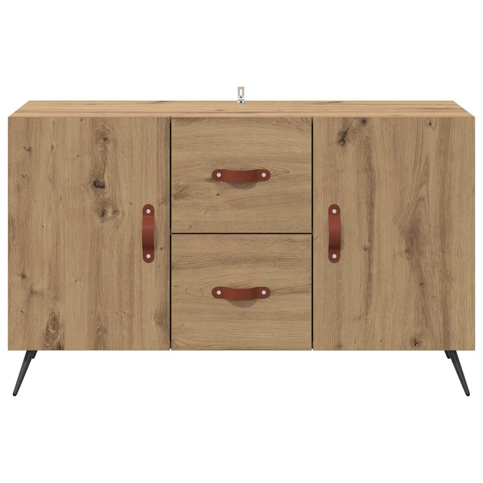 Bufet Stejar Artizanal 100 x 36 x 60 cm Lemn compozit WALTI