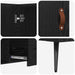 Bufet cu sertar Stejar Negru 100 x 36 x 60 cm Lemn compozit - WALTI WALTI