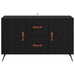 Bufet cu sertar Stejar Negru 100 x 36 x 60 cm Lemn compozit - WALTI WALTI