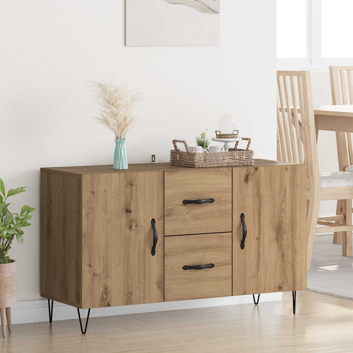 Bufet Stejar Artizanal 100 x 36 x 60 cm Lemn prelucrat WALTI