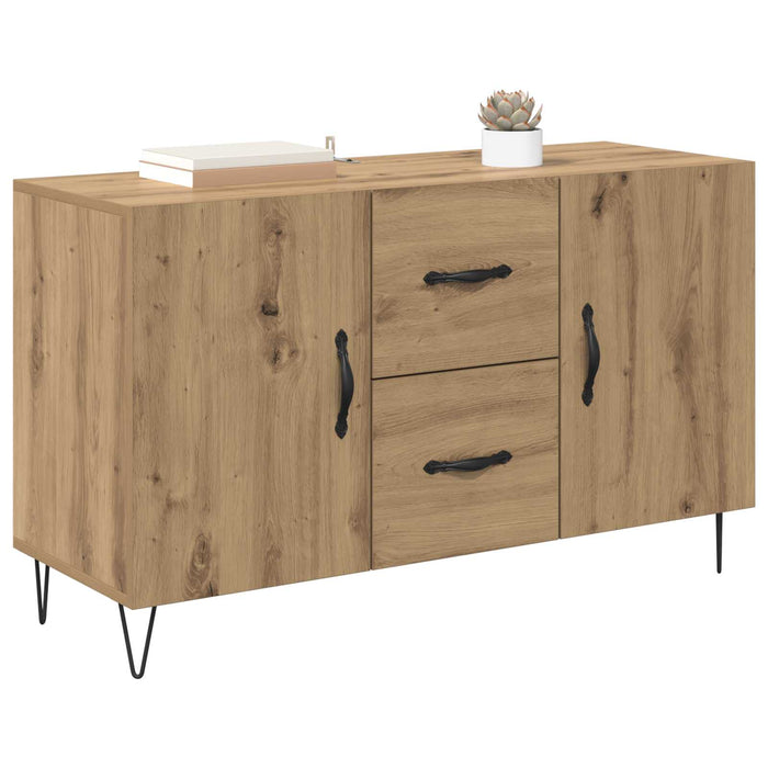 Bufet Stejar Artizanal 100 x 36 x 60 cm Lemn prelucrat WALTI