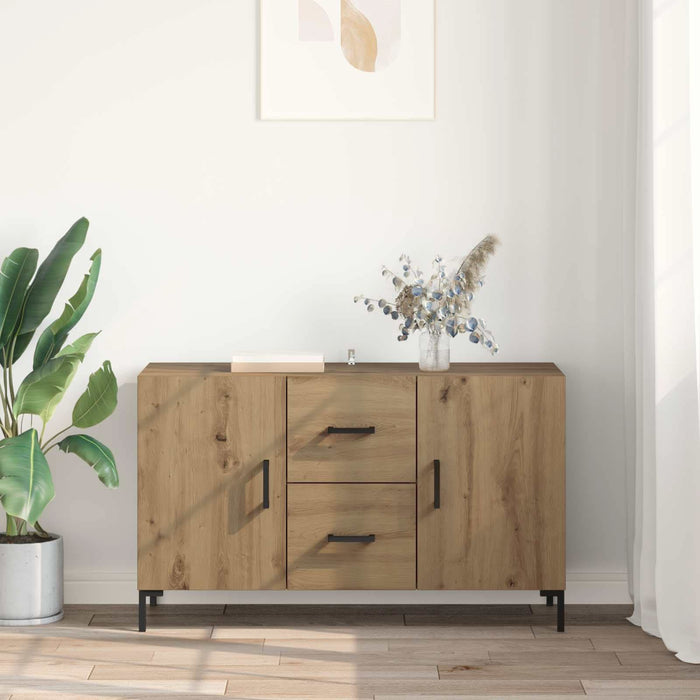 Bufet Stejar Artizanal 100 x 36 x 60 cm Lemn compozit WALTI