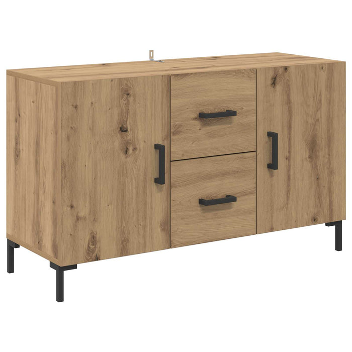 Bufet Stejar Artizanal 100 x 36 x 60 cm Lemn compozit WALTI