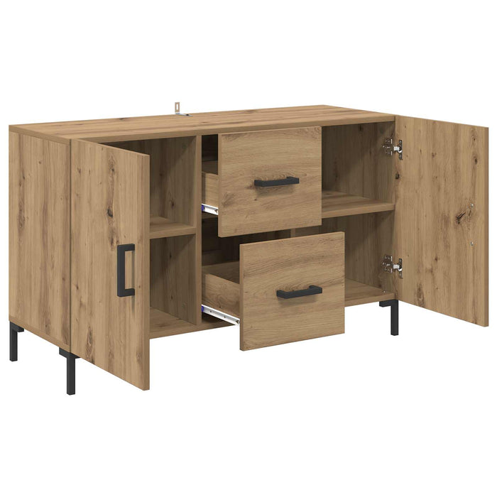 Bufet Stejar Artizanal 100 x 36 x 60 cm Lemn compozit WALTI