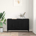 Bufet cu sertar Stejar Negru 100 x 36 x 60 cm Lemn compozit - WALTI WALTI