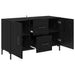 Bufet cu sertar Stejar Negru 100 x 36 x 60 cm Lemn compozit - WALTI WALTI