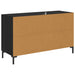 Bufet cu sertar Stejar Negru 100 x 36 x 60 cm Lemn compozit - WALTI WALTI